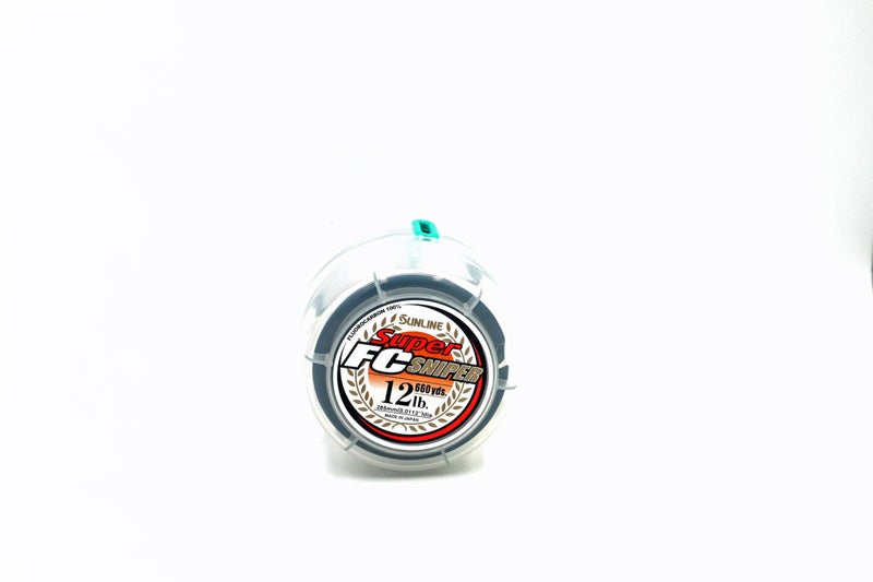 Sunline Super FC Sniper Fluorocarbon Fishing Line, 12 Pound 660 Yards, Natural Clear